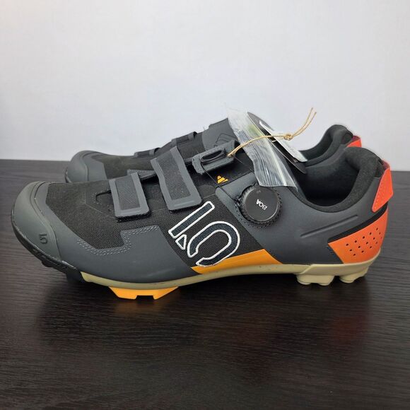 ADIDAS Five Ten Kestrel Boa Black Orange White Mountain Bike Shoes Mens Sz 12 main image 9